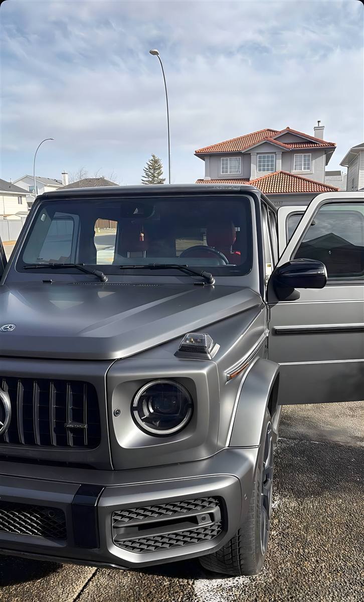Mercedes G-Wagon after a full interior and exterior detail by AE Detailing